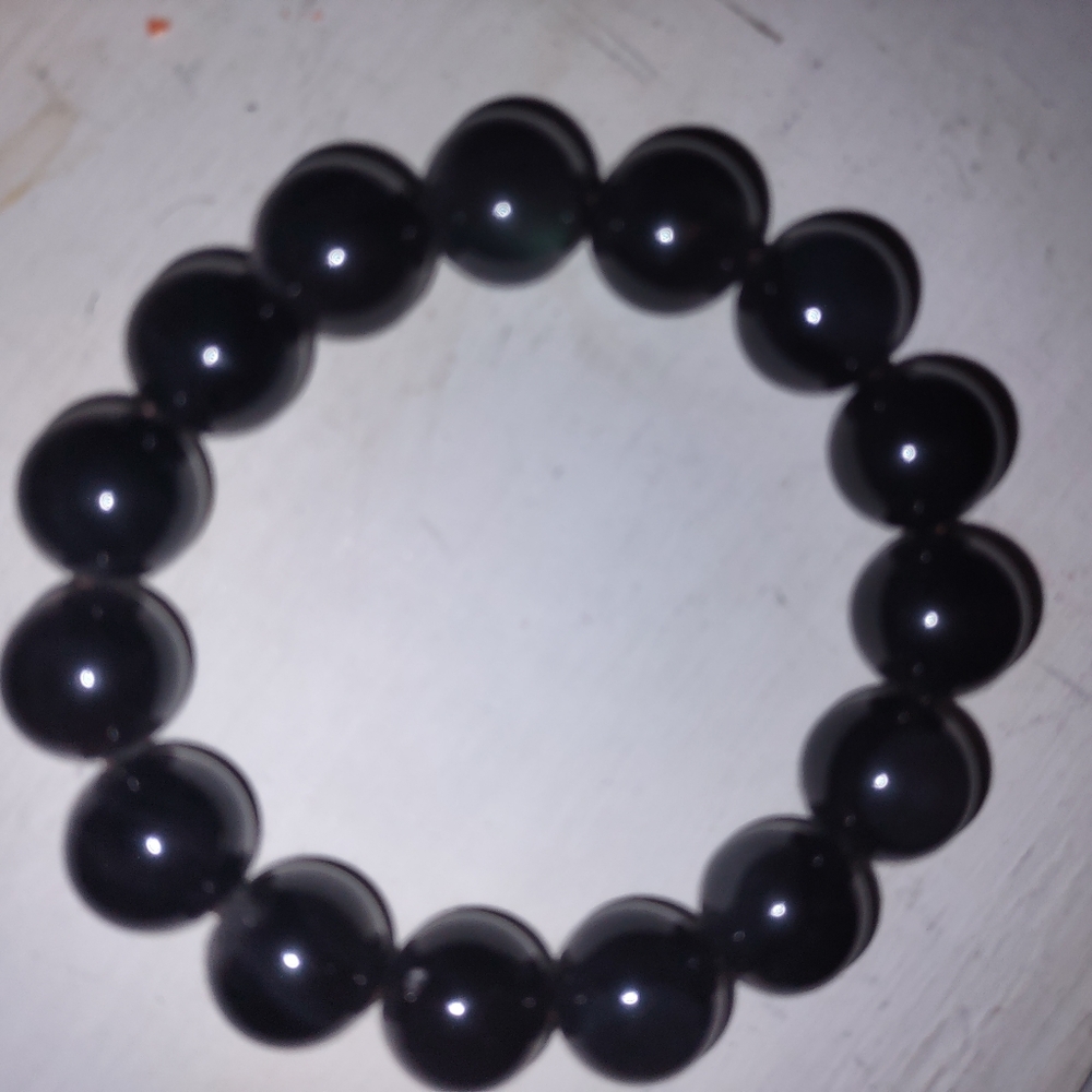 Rainbow 🌈✨ Obsidian Bracelet